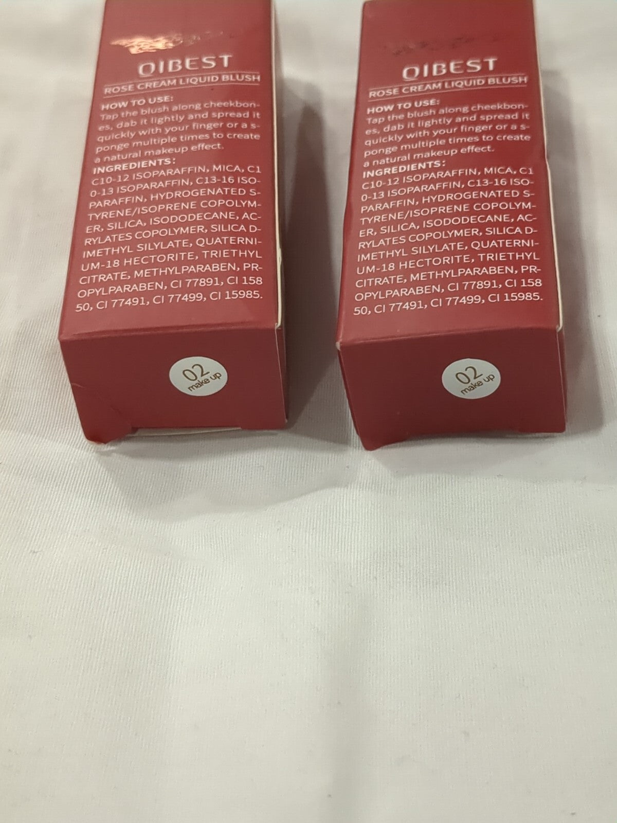 Liquid Blush Rose Tomato Set - 2 Pack, New In Box, Long-Lasting Makeup