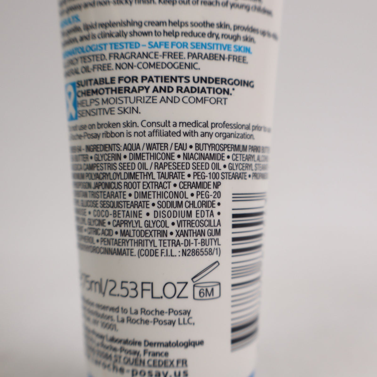 Lipikar AP+M Triple Repair Body Moisturizing Cream 2.53 fl oz