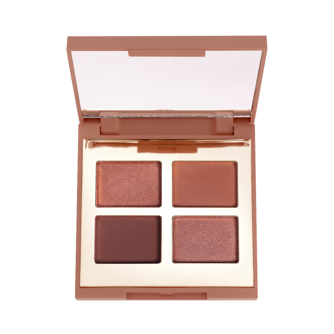 Eyeshadow Quad - 4 Complementary Shades for Day & Night Looks