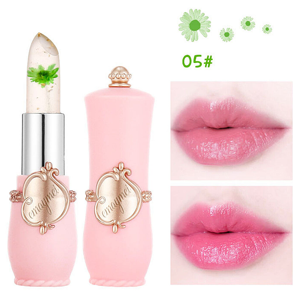 Color Changing Lipstick with Floral Fragrance - Waterproof & Long-Lasting