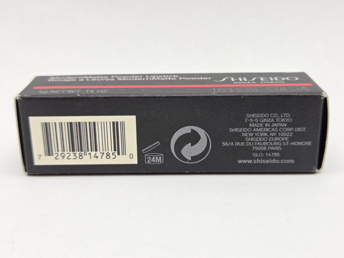 Shiseido Modernmatte Powder Lipstick #509 Flame Geranium 4g
