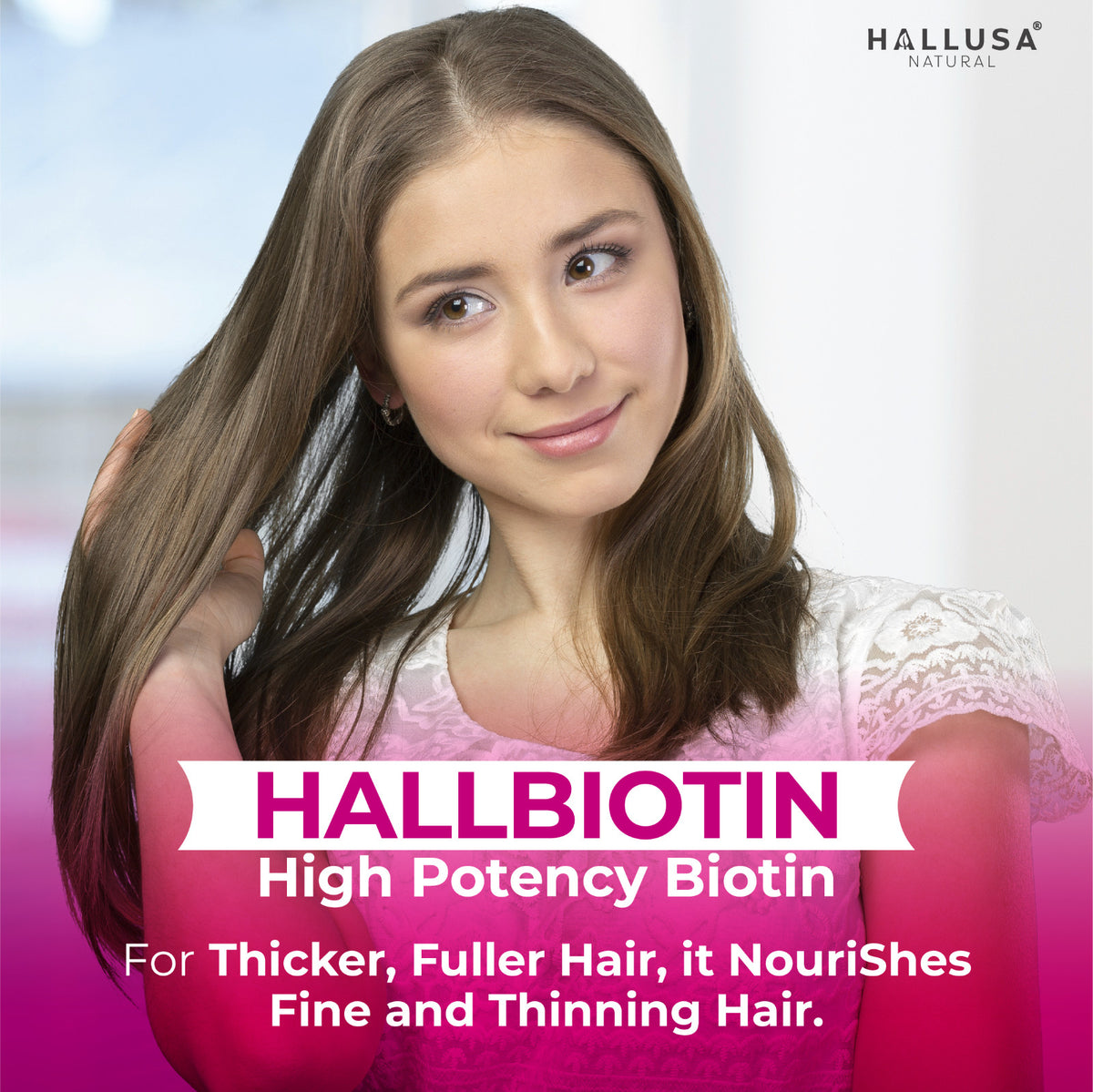 Biotin 10,000 mcg Capsules – Hair, Skin & Nails Support, 60 Count