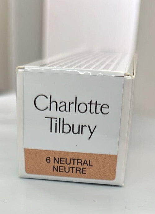 Charlotte Tilbury Beautiful Skin Foundation 6 Neutral - New In Box