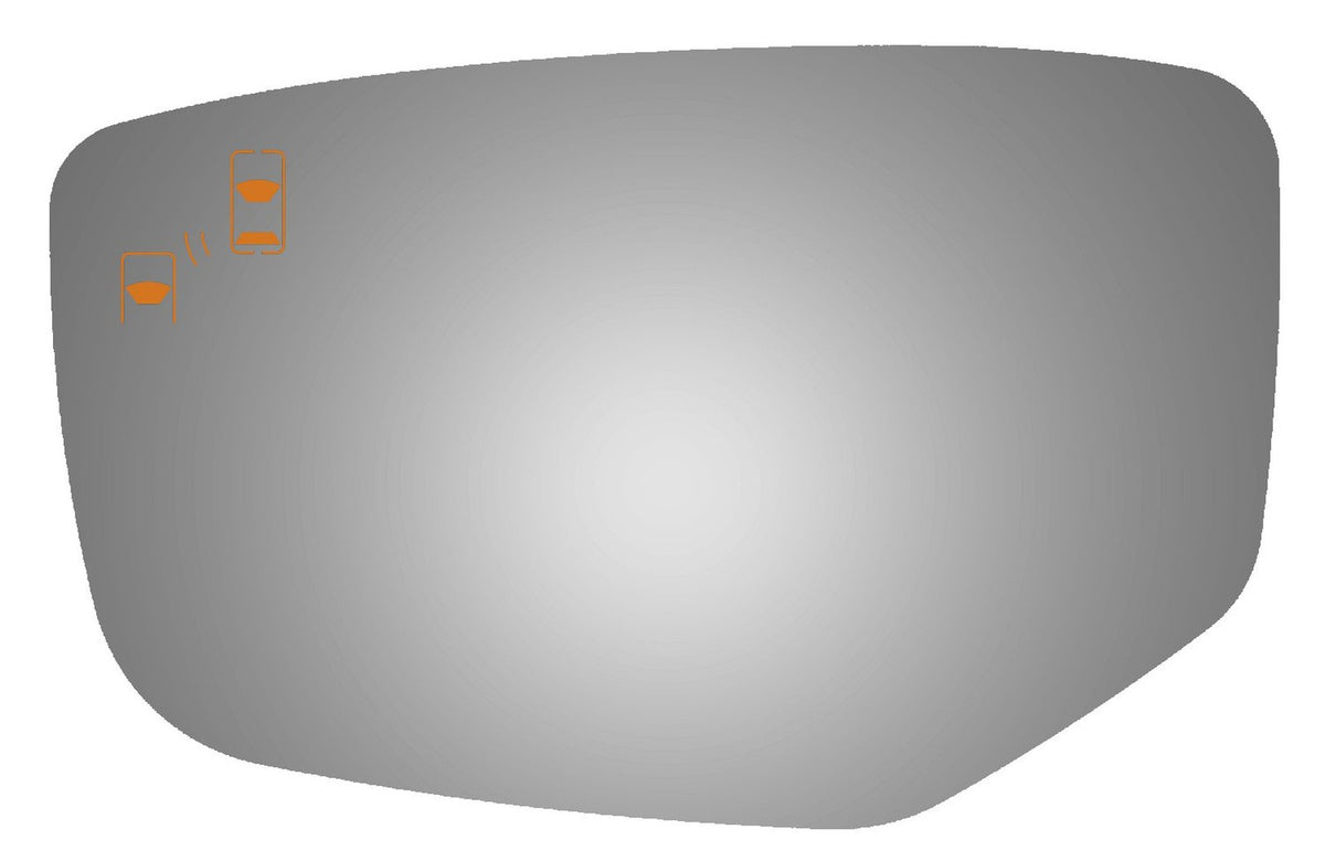 Burco 4512B Left Side View Mirror w/ Blind Spot for Acura ILX 2016-2022