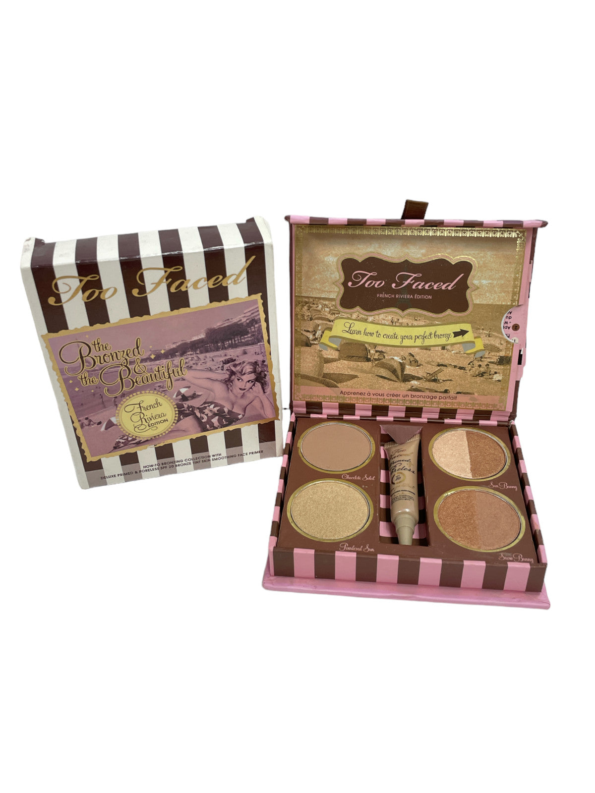 Too Faced Bronzed, The Beautiful Makeup Kit - Bronzer, Highlight & Primer Set