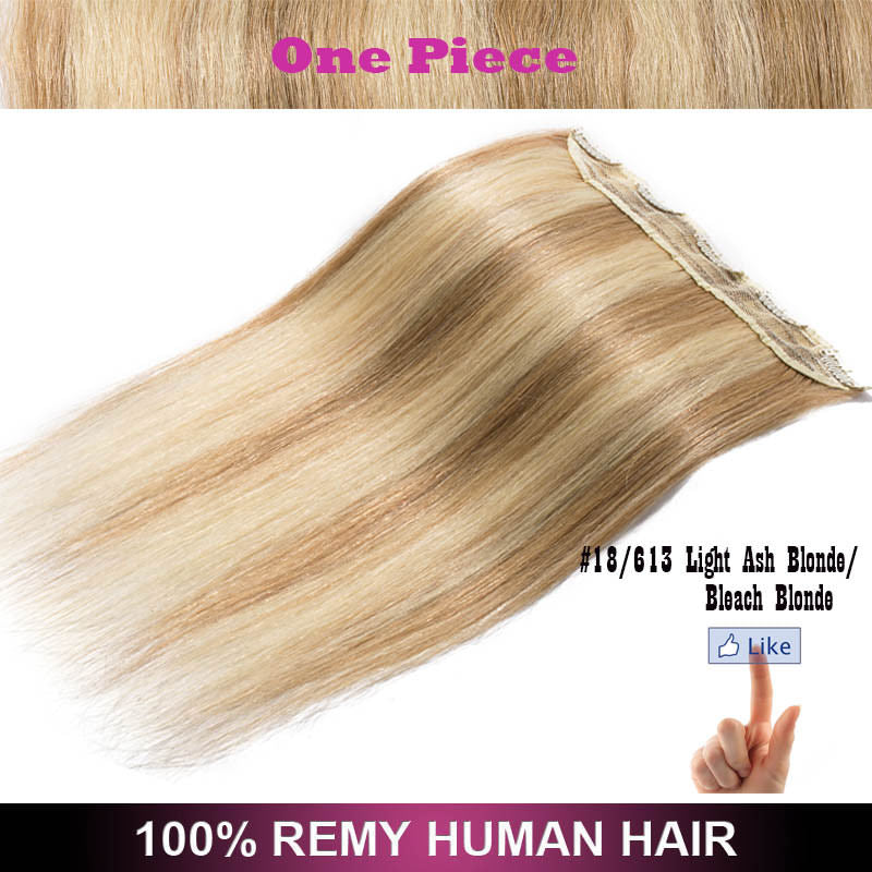 Full Head Clip-In Hair Extensions - Remy Human Hair, Seamless 3/4 Piece