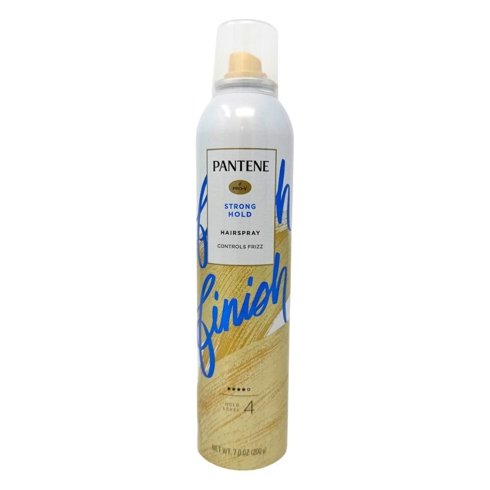 Pantene Pro-V Strong Hold Hairspray Level 4 Frizz Control 7oz - 12 Pack