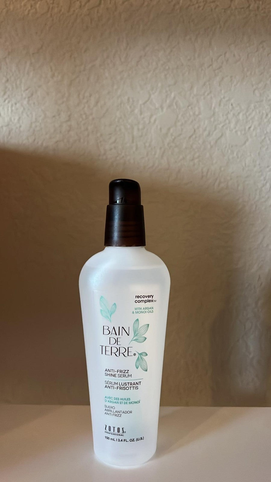 Keratin Hair Serum with Argan Oil - Anti-Frizz & Shine Treatment 3.4oz