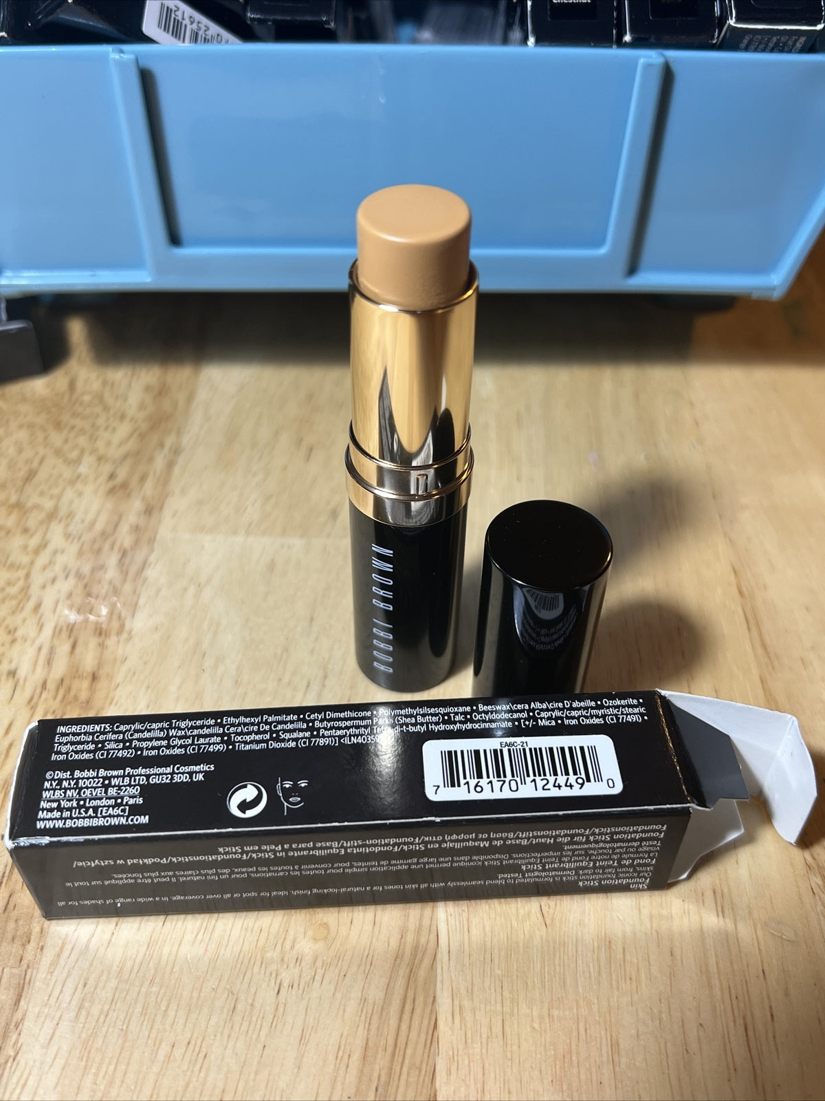 Bobbi Brown Skin Foundation Stick Natural Tan W-054 Full Size BNIB
