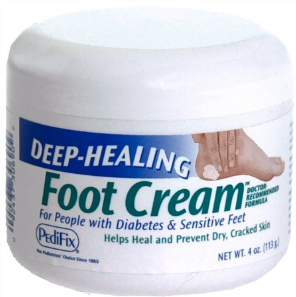 PediFix Deep-Healing Foot Cream 4 OZ Jar