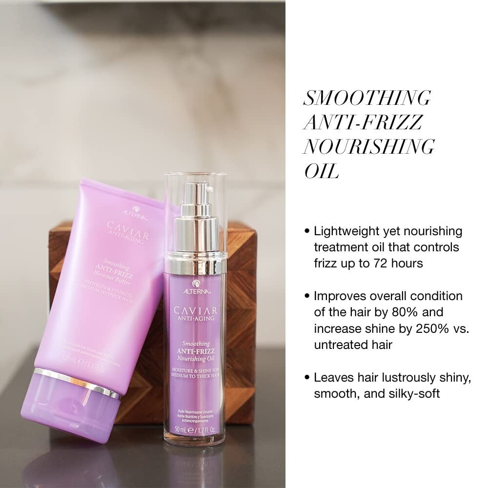 Anti-Frizz Hair Oil Mist - Nourishing Smoothing Treatment 5oz