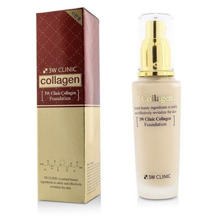 Collagen Foundation & Makeup Base - Flawless Natural Finish, All Shades