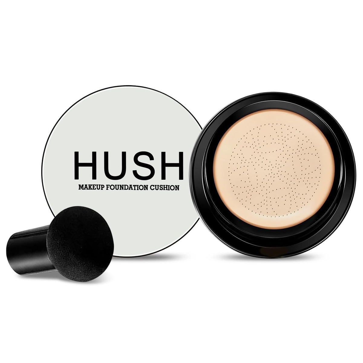Light-Medium Skin Foundation Cushion with Hyaluronic Acid - Natural Glow