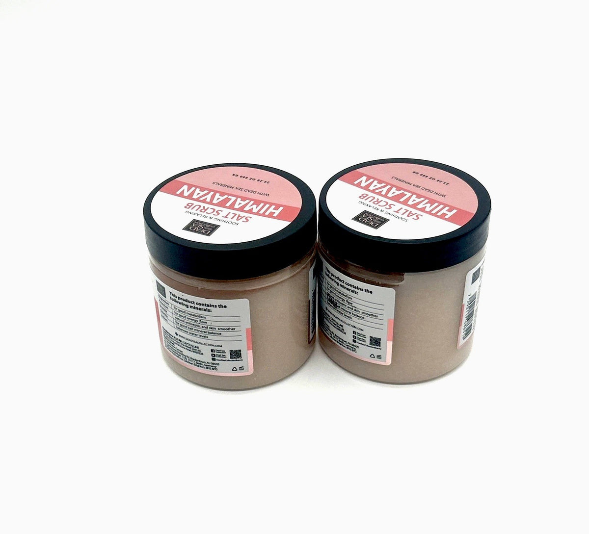Dead Sea Collection Himalayan Exfoliating Mineral Salt Scrub, 2-Pack