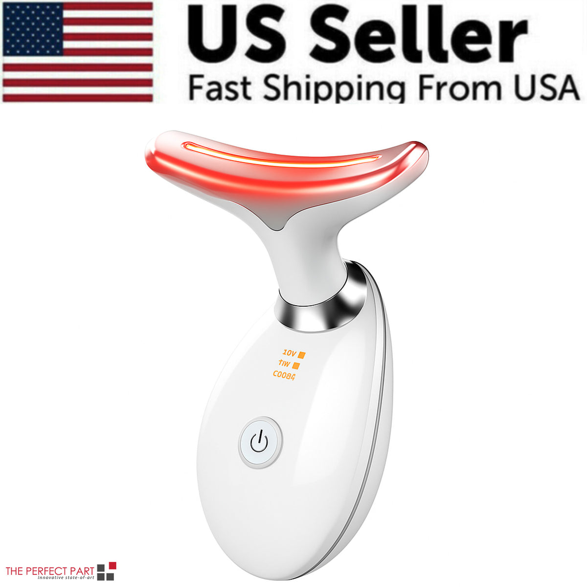 Neck and Face Lifting Massager Device for Skin Tightening and Anti-Aging