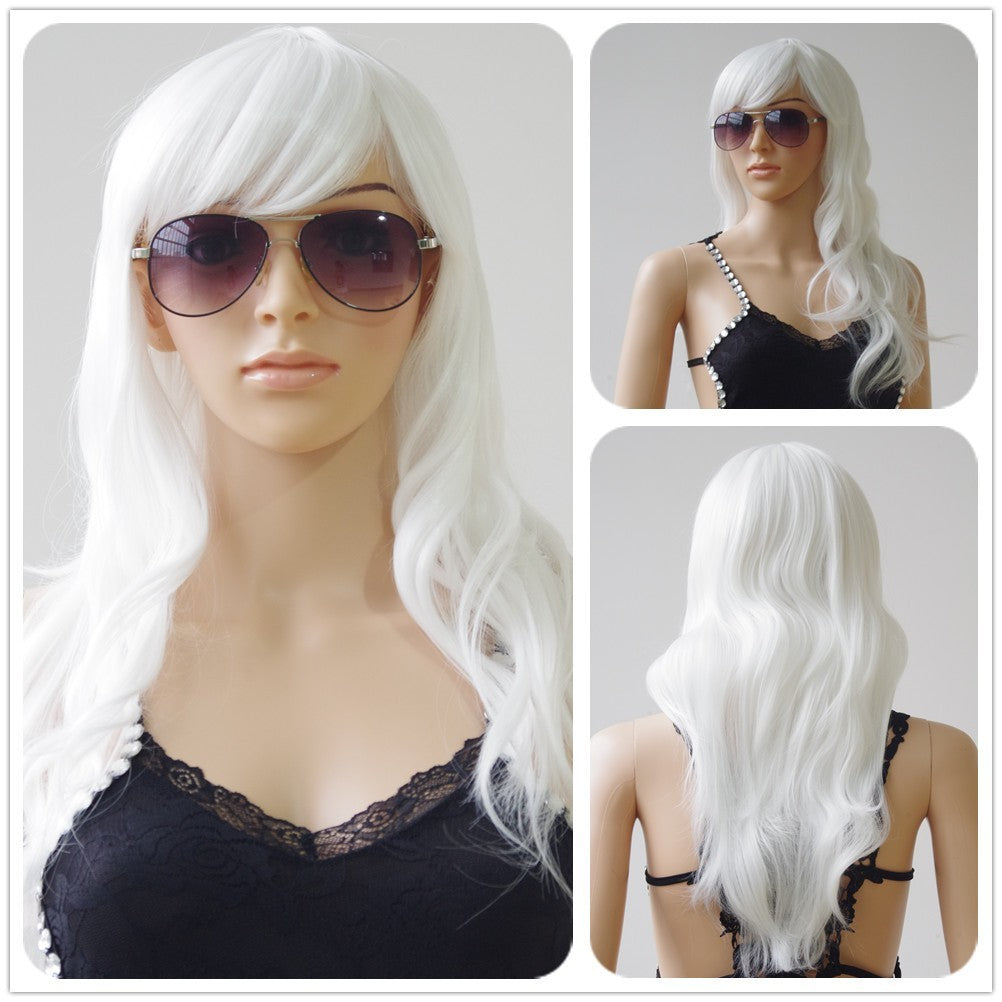 Long Ombre Wigs - Heat Resistant Synthetic Hair, Thick Full Wigs