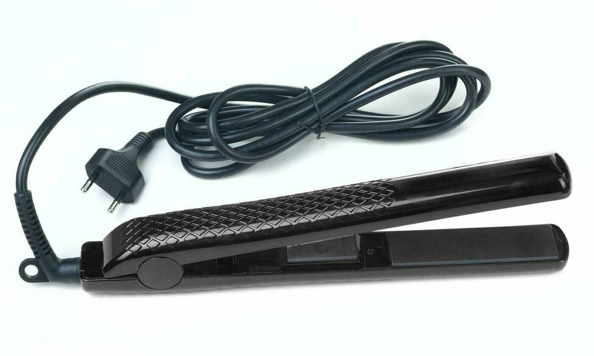 Mini Ceramic Hair Straightener - Compact Flat Iron for Easy Styling