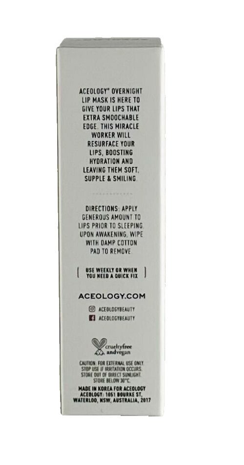 Overnight Lip Mask with Nourishing Plant Oils - Hydrating & Smoothing 15ml