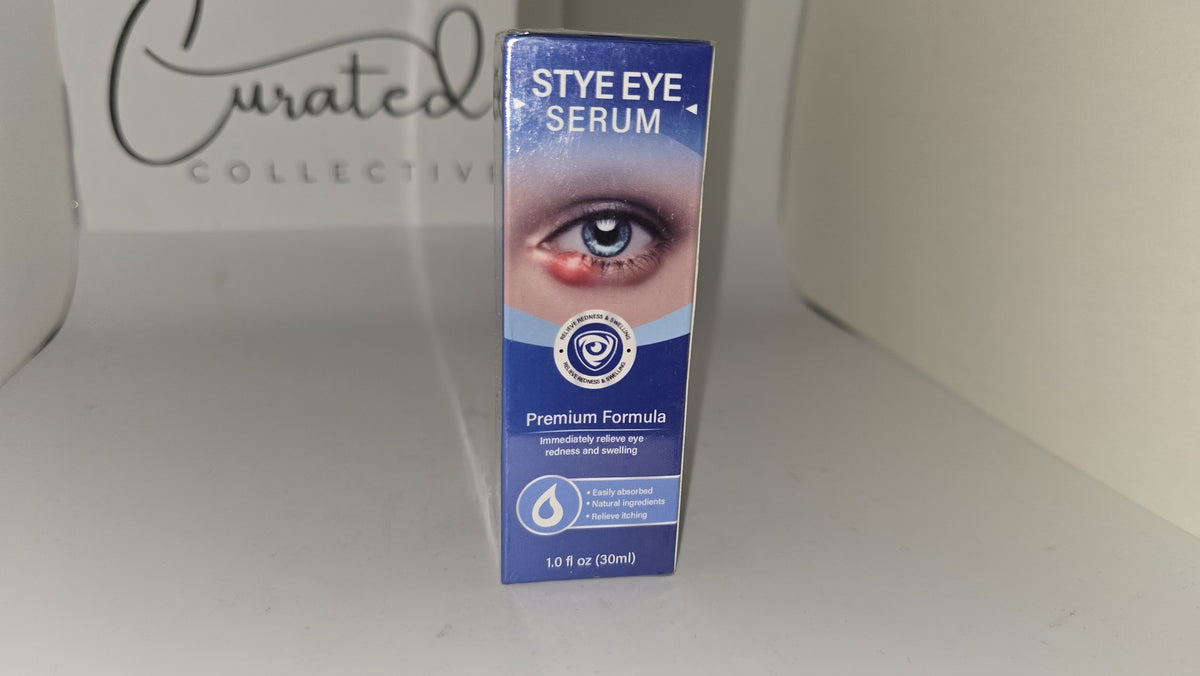 Stye Eye Relief Serum for Redness Swelling Itching 1 oz - Natural Herbal Formula
