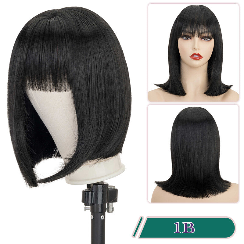 Long Ombre Wigs - Heat Resistant Synthetic Hair, Thick Full Wigs