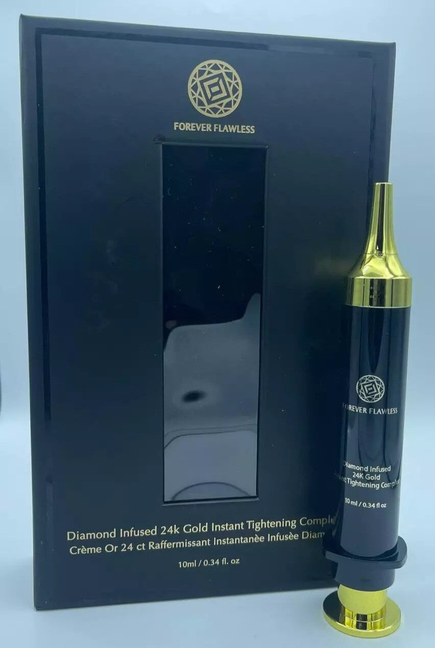Diamond Infused 24K Gold Facial Tightening Serum - 10ML