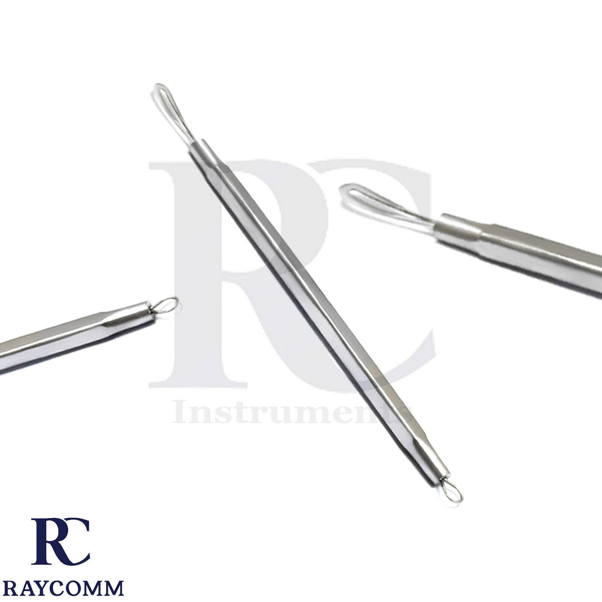 Blackhead and Acne Pimple Extractor Kit Set of 6 - Skin Care Tools for Facial Clearing