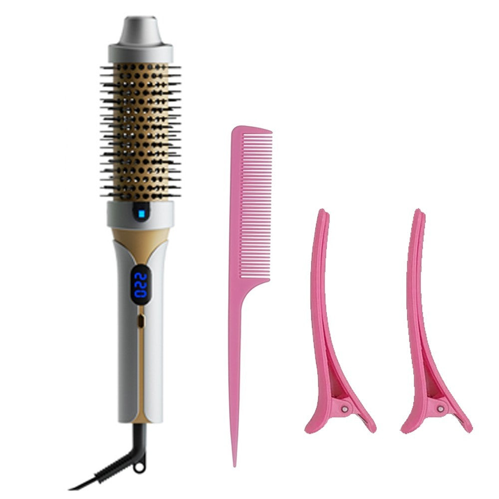 Ionic Heated Round Hair Brush 1.5 Inch - Multiple Colors for Salon & Home Styling