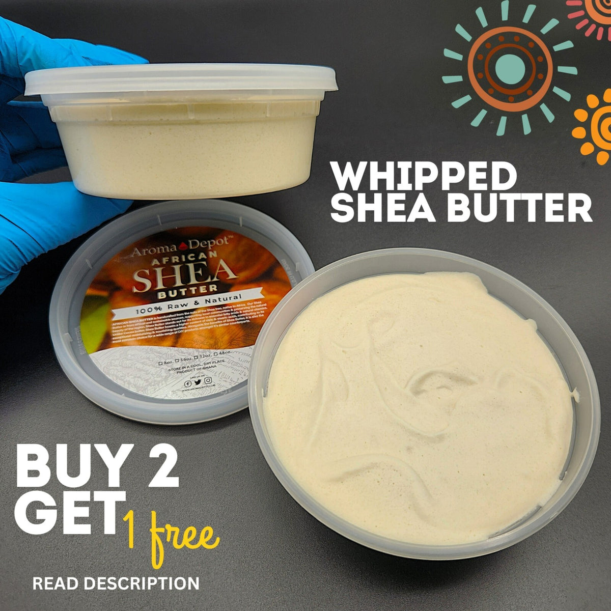 Whipped Shea Butter Unscented Body Moisturizer