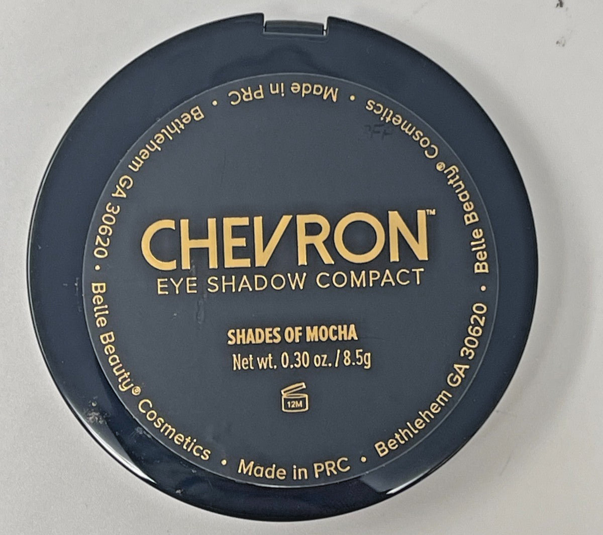 Chevron Eyeshadow Palette - Shades of Mocha, 2-Pack, Cream to Powder