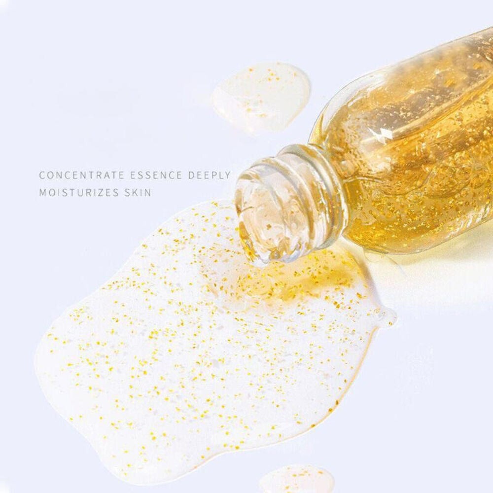 24K Gold Radiance Serum & Moisturizer - Vegan, Gluten-Free, Hydrating & Illuminating Face Treatment