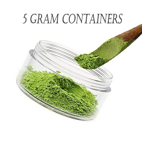 Mini 5g Sample Containers with Lids - Reusable Plastic Makeup Jars for Cosmetics