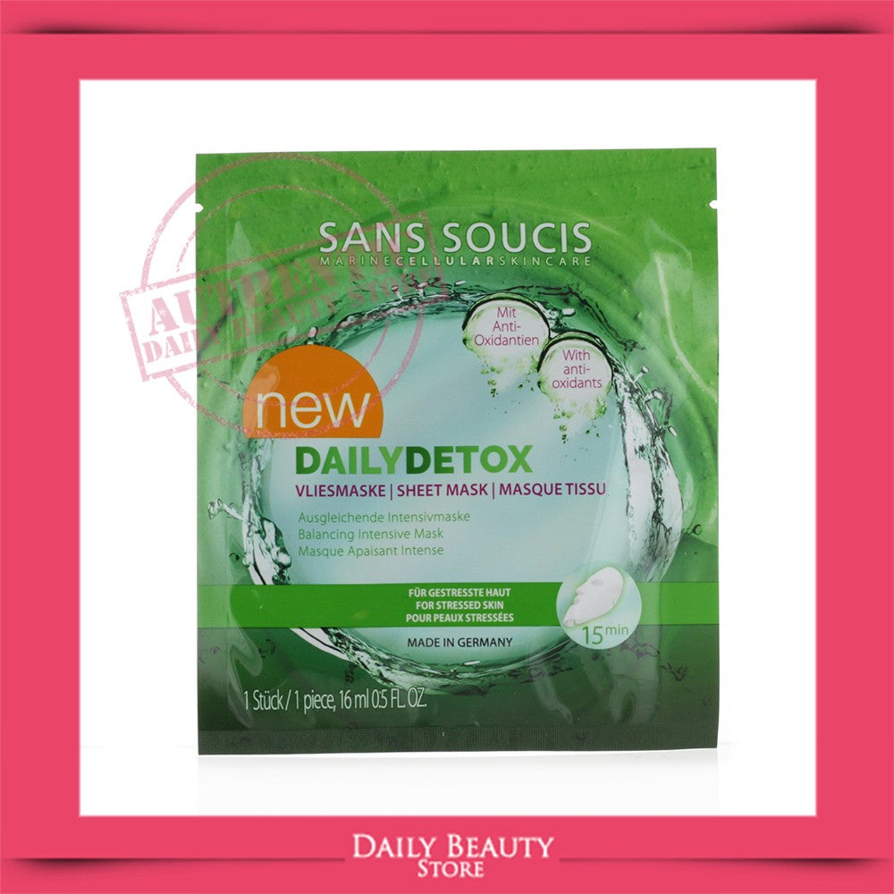 Daily Detox Sheet Mask – Peach & , 0.5oz