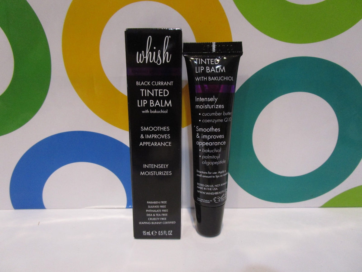 Tinted Lip Balm with Black Currant - 0.5 oz, Nourishing Moisturizer