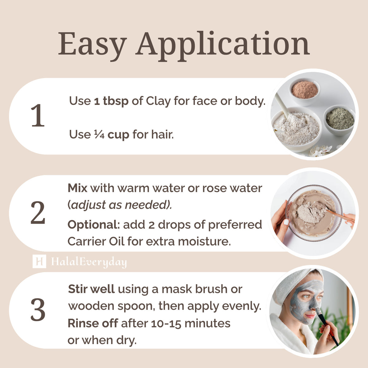 Multani Mitti Clay Powder - Pure Natural Cosmetic Grade