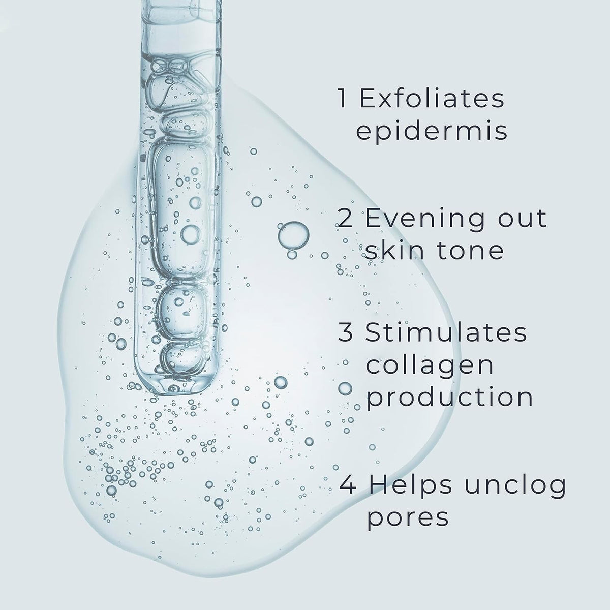 Glycolic Acid 15% Lactic AHA Face Serum for Brightening & Anti-Aging 2oz