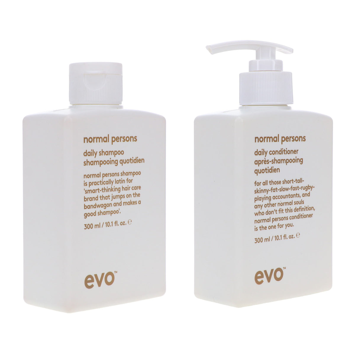 Normal Persons Daily Shampoo & Conditioner Set - Sulfate-Free, 10.1 oz