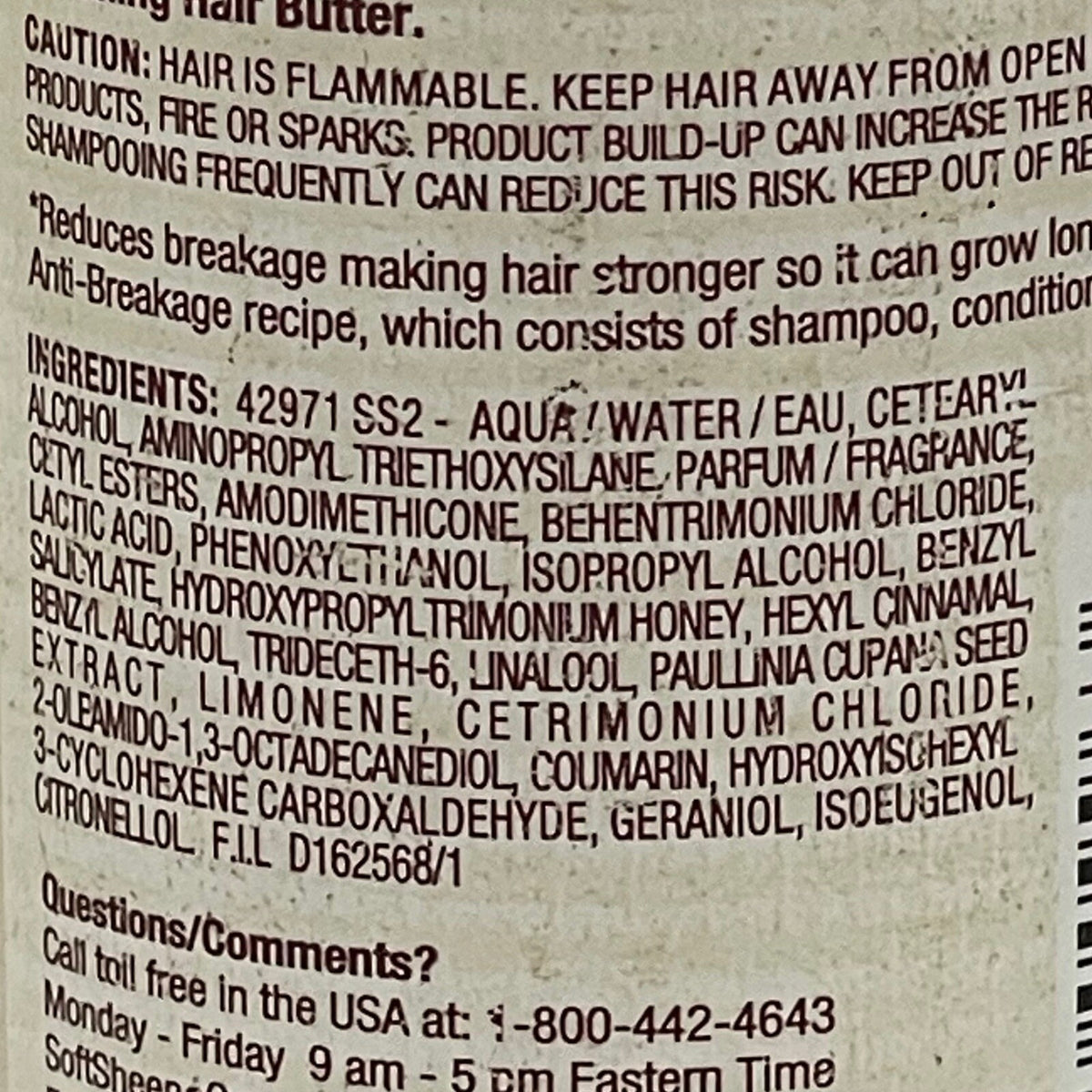 Anti Breakage Hair Treatment for Dry Hair - 3 Pack 4oz Root to Tip Mender