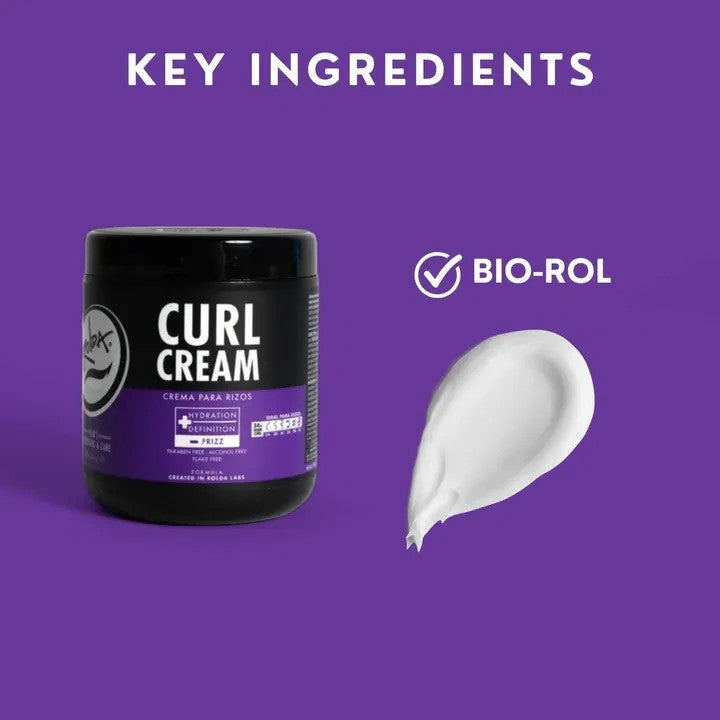Curl Defining Hair Cream for Moisture & Frizz Control - 17oz Bottle - 2 Pack