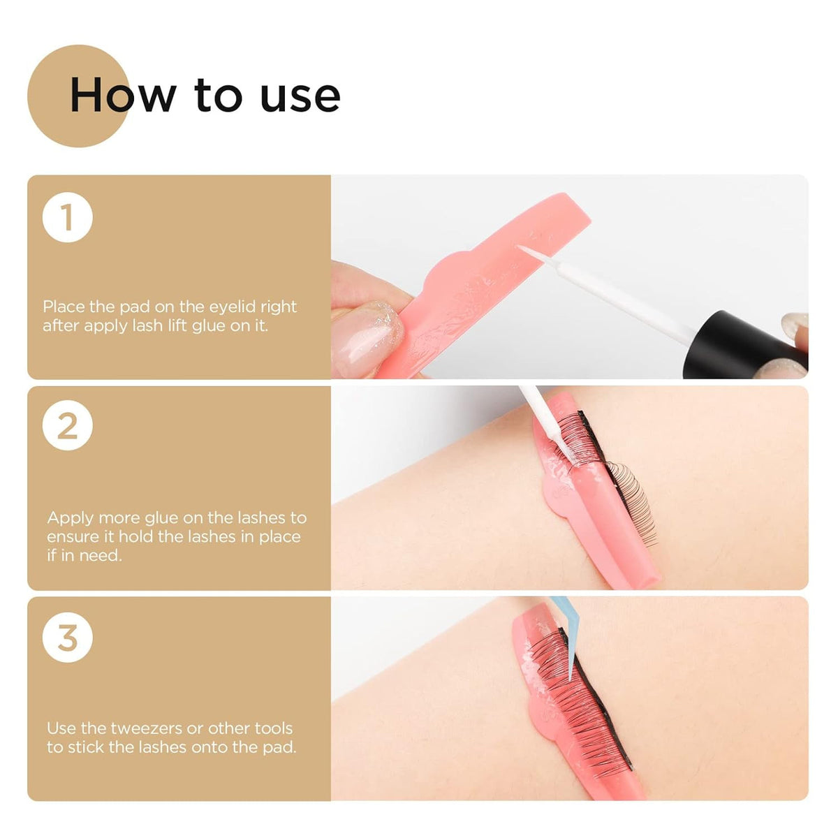 Lash Lift Adhesive - Odorless, Irritation-Free 5ml for Lash Perm Glue