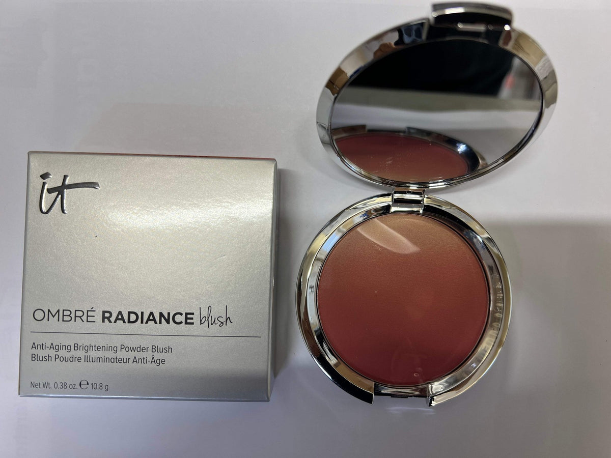 Ombre Radiance Blush & Highlighter Duo - Universal Shades, Collagen & Peptides