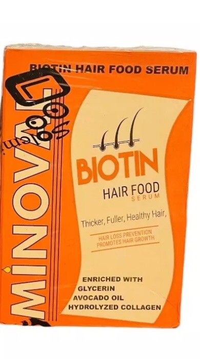 Biotin Hair Serum for Thicker, Fuller, Healthier Hair – 2oz