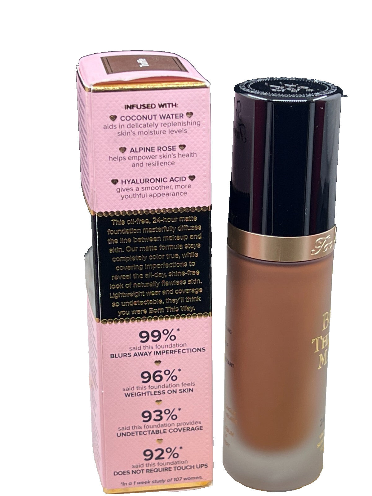 Too Faced Born This Way Matte Foundation Truffle 1 oz New in Box
