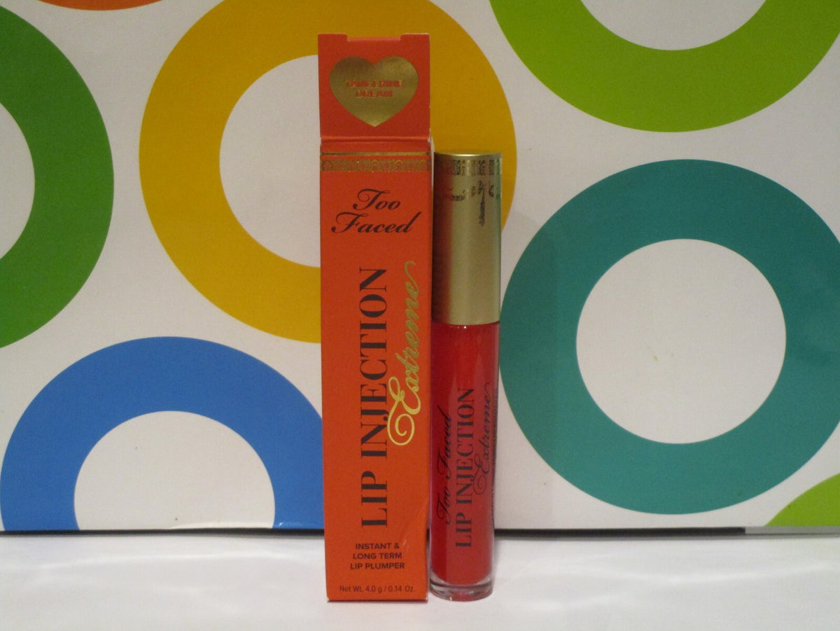 Lip Plumper Serum - Instant & Long-Term Lip Enhancement - Tangerine Dream