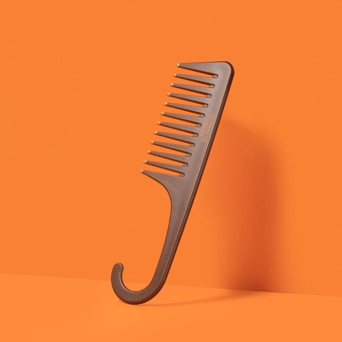 Coconut Oil Infused Wide Tooth Shower Comb for Detangling & Frizz Control