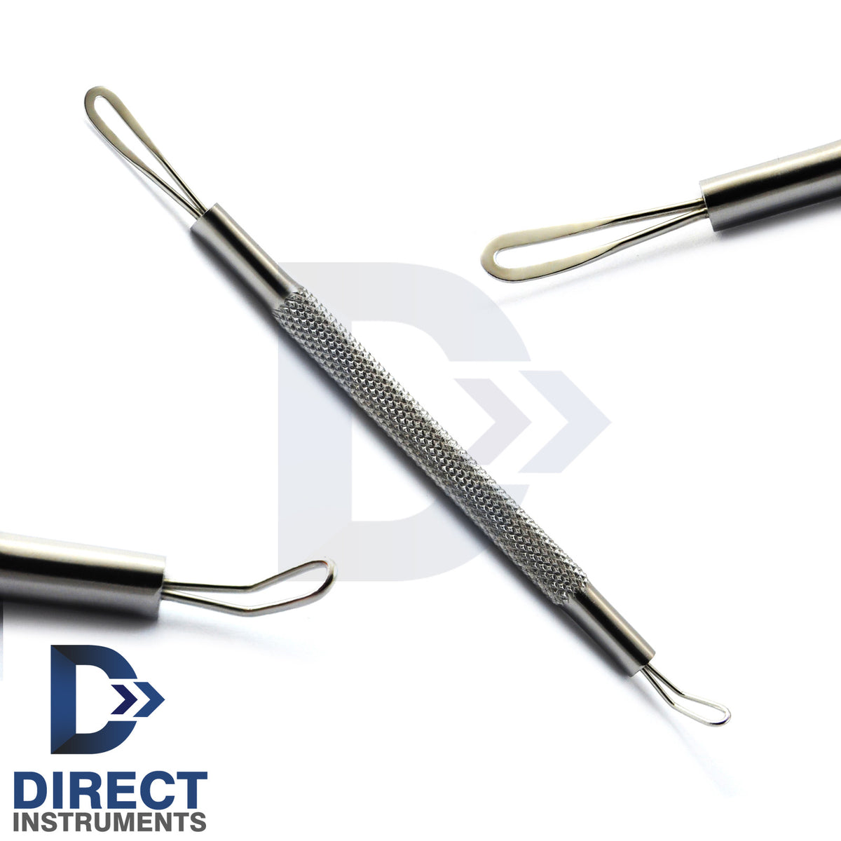 Blackhead Extractor Pimple Comedone Remover Tool Set - 3 Pieces