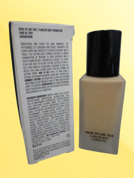 Face Foundation Makeup - Flawless Base Liquid Foundation #20 1 oz