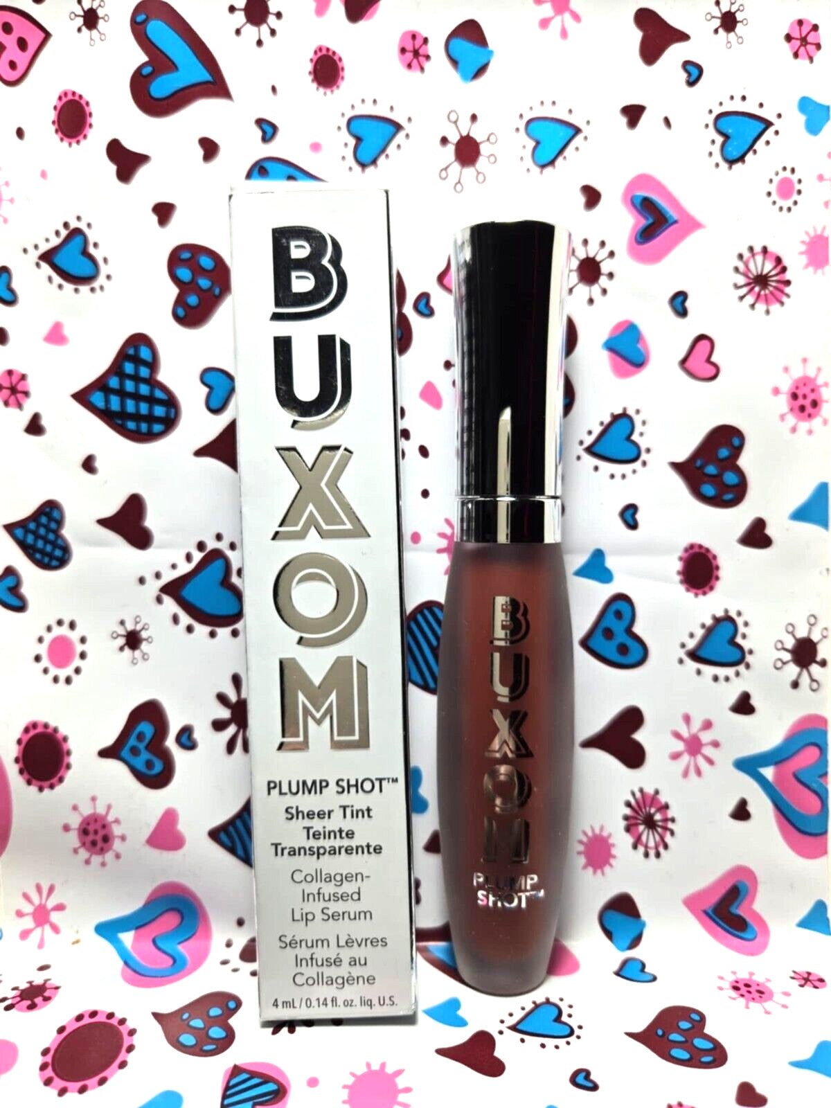 Plump Shot Sheer Tint Lip Serum with Collagen Infusion in Hypnotic Garnet