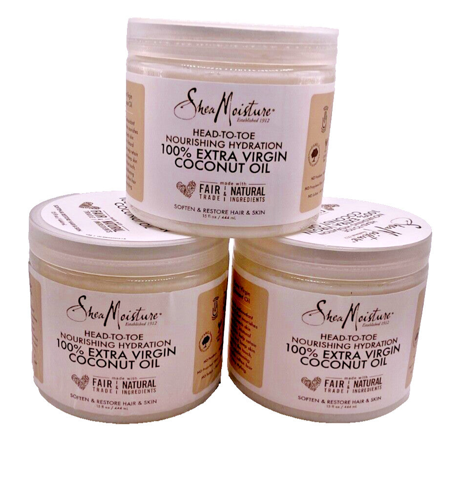 Coconut Oil Body Treatment - 3 Pack, 15 oz Each