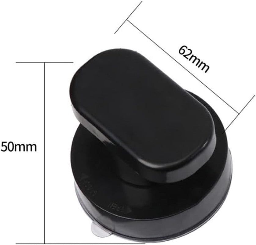Suction Cup Glass Mirror Door Handle - Heavy Duty Bathroom Shower Grab Bar