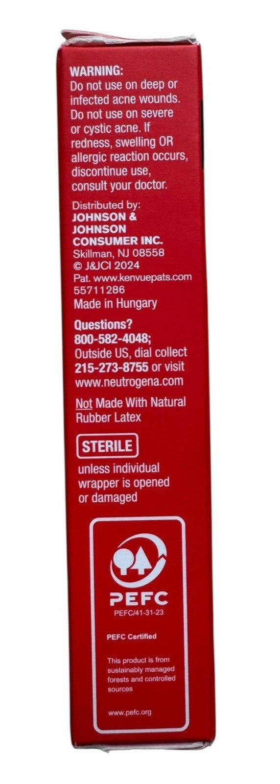 Neutrogena Stubborn Acne Ultra-Thin Blemish Patches - 24 Count